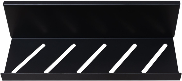 Полка Aquanet Магнум 00302224 30x80 см, открытая, черный матовый