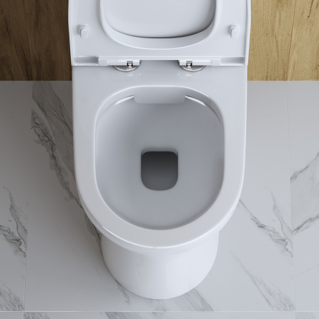 унитаз компакт belbagno steam bb130cpr/sc без бачка с сиденьем микролифт