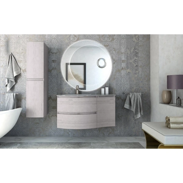 шкаф пенал cezares vague 30 54850 подвесной rovere sbiancato