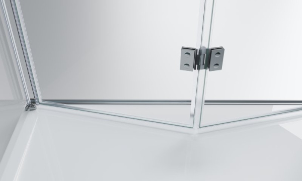 душевой уголок belbagno albano 90х80 albano-ash-1-90/80-c-cr профиль хром стекло прозрачное