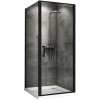 Душевой уголок Abber Sonnenstrand 100×80 AG04100B-S80B профиль черный, стекло прозрачное