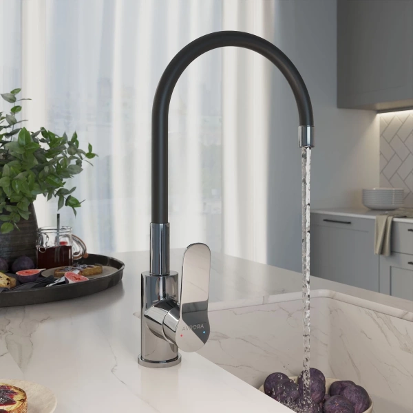 смеситель для кухни avrora kitchen av9002b