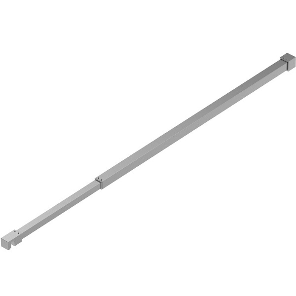 душевая перегородка belbagno kraft 120 kraft-l-1-120-c-cr профиль хром стекло прозрачное