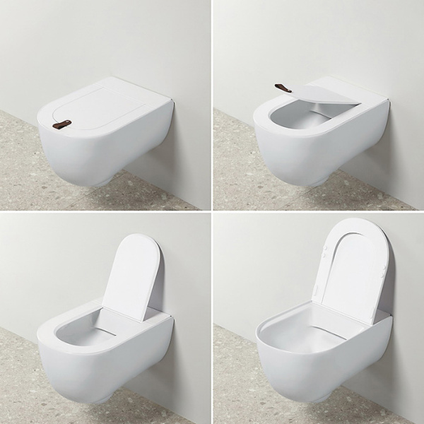 artceram the one унитаз 35x52см., подвесной, rimless, цвет: foresta
