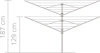 сушилка для белья brabantia 310966 lift-o-matic