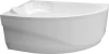 акриловая ванна aquanet mayorca 150x100 l 00204008