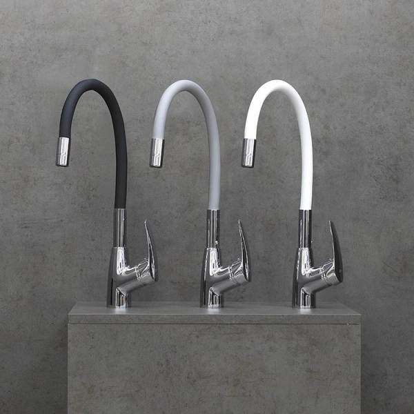 смеситель для кухни lemark linara lm0415c-white