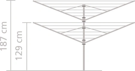 сушилка для белья brabantia 311048 lift-o-matic