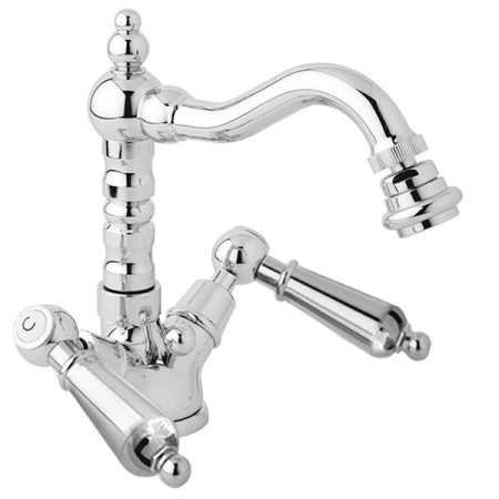 Смеситель Cezares First FIRST-BS2-01-M для биде, с донным клапаном, хром