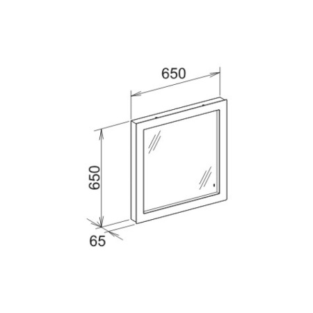 Зеркало Keuco Edition 300 65 см 30096 012000