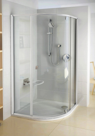 душевой поддон из искусственного камня ravak elipso pro 100×100 xa23aa01010 белый