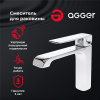 смеситель для раковины agger magic a3012100 цвет хром