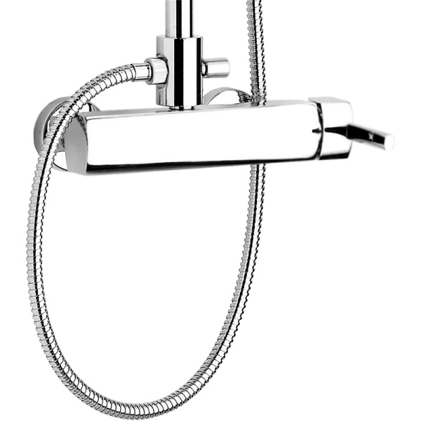 душевая система webert azeta az870105015pvc цвет хром