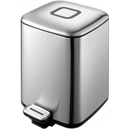 Ведро для мусора WeltWasser Mila MT 12L педальное 10000000886 Матовый Хром
