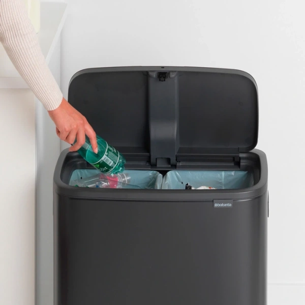 Мусорное ведро 2x30л Brabantia Touch Bin Bo 221484