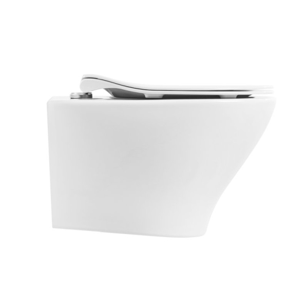 унитаз подвесной безободковый belbagno acqua bb340chr, без сиденья, цвет белый унитаз подвесной безободковый belbagno acqua bb340chr, без сиденья, цвет белый