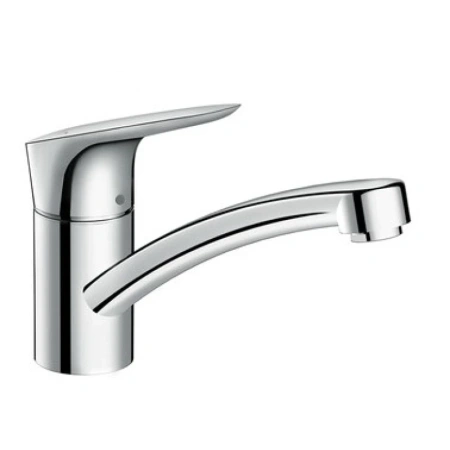 Смеситель для кухни 120, CoolStart Eco Hansgrohe Logis 71837000, хром