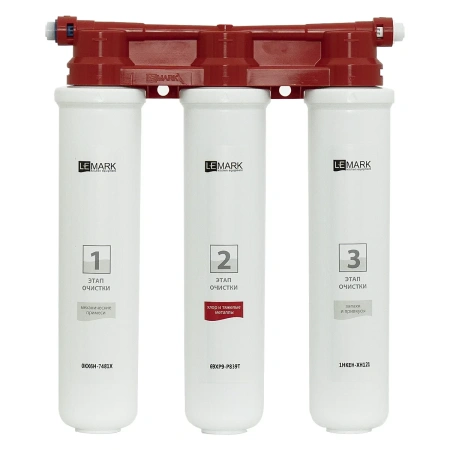 смеситель для кухни lemark ursus lm7261bl085 черный, с фильтром basic