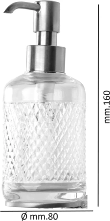 дозатор для мыла boheme aura 10250-g настольный, золотой