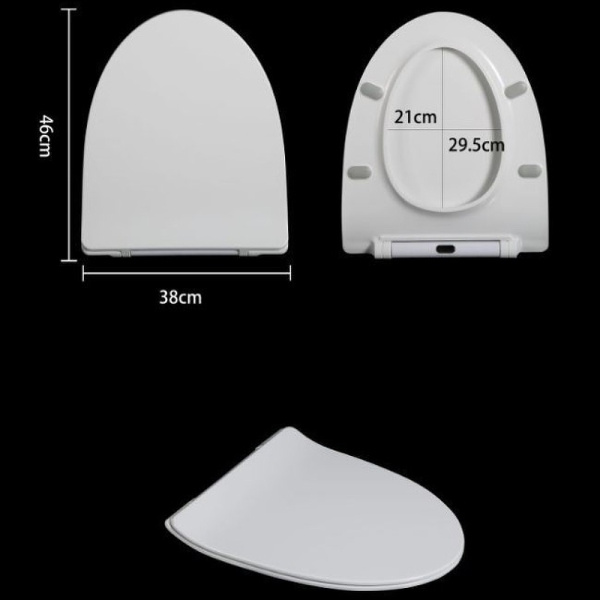 сиденье для унитаза weltwasser ww sk 004 gl-wt 10000003806 с микролифтом, белое