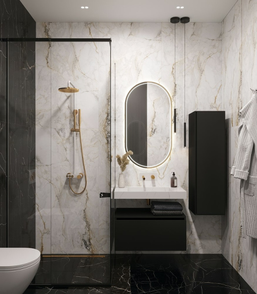 раковина boheme armadi art flat 80 859-080-clct белый мрамор