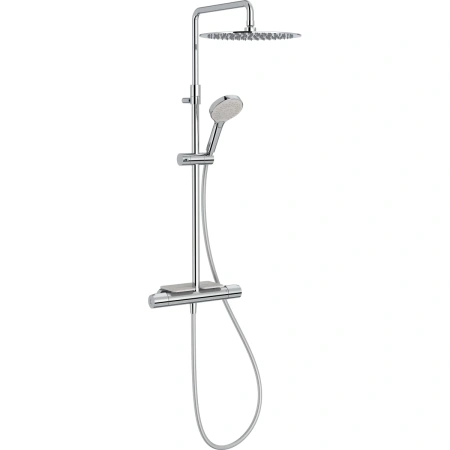 Душевая стойка Jacob Delafon Metro E26589-CP с полкой