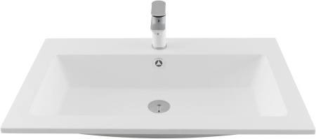 Раковина 80 см Aquanet Электра 00326512 белый матовый