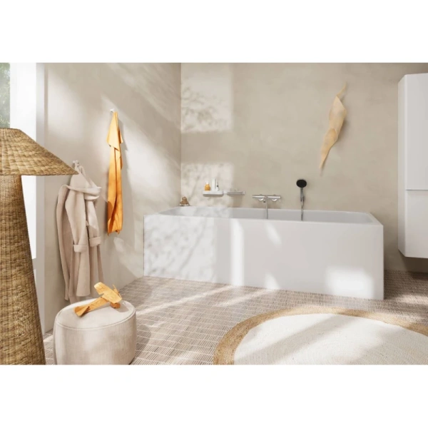смеситель hansgrohe tecturis s 73422000 для ванны с душем, хром