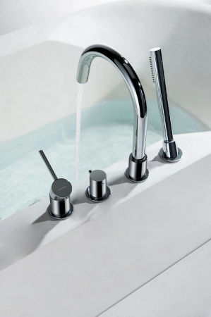 смеситель на борт ванны aquatek европа aq1348cr хром