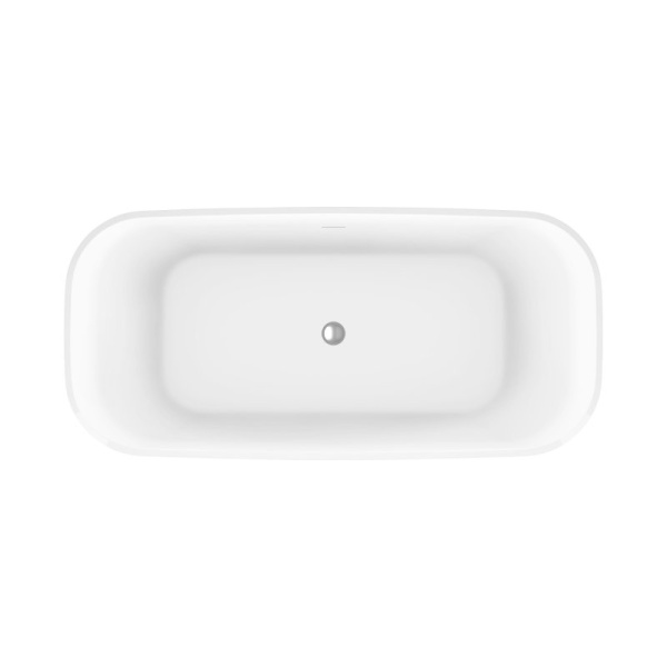 ванна акриловая отдельностоящая belbagno due bb702-1700-800-k