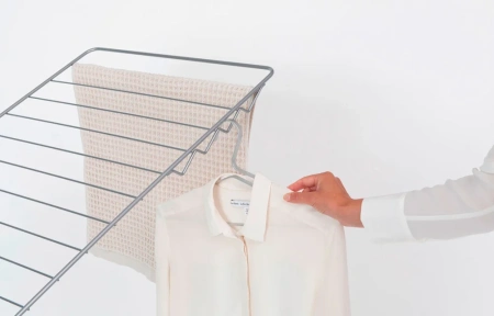 сушилка для белья brabantia hangon 403484 серый металлик