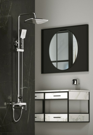 душевая система belbagno acqua acqua-vscm-nero черный матовый