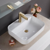 раковина накладная belbagno 50 bb1321, белая