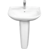 раковина roca access zru9307610 60x45 см, подвесная, белый