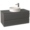 Тумба под раковину Jacob Delafon Madeleine 100 EB2084-J54 подвесная Серый матовый