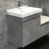 тумба с раковиной comforty осло 60 00-00000835 подвесная бетон светлый