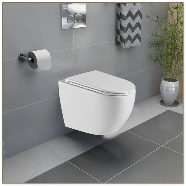 унитаз azario navio az-0074 подвесной, безободковый, с сиденьем микролифт, 54x36.5x42.5 см, белый