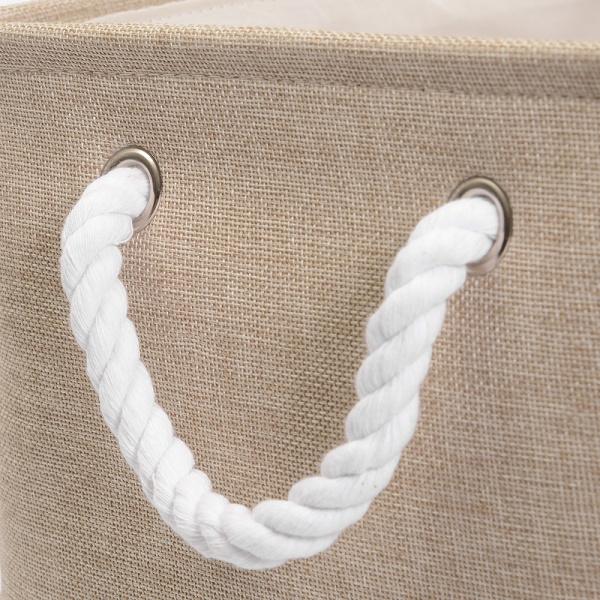 Корзина для белья WasserKRAFT Aisch WB-550-S цвет бежевый