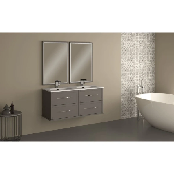 тумба под раковину cezares tiffany 55244 120 см, подвесная, grigio nuvola