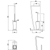 стойка gessi mimi 33334#149