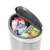 мусорное ведро brabantia touch bin new 112867 двухсекционное