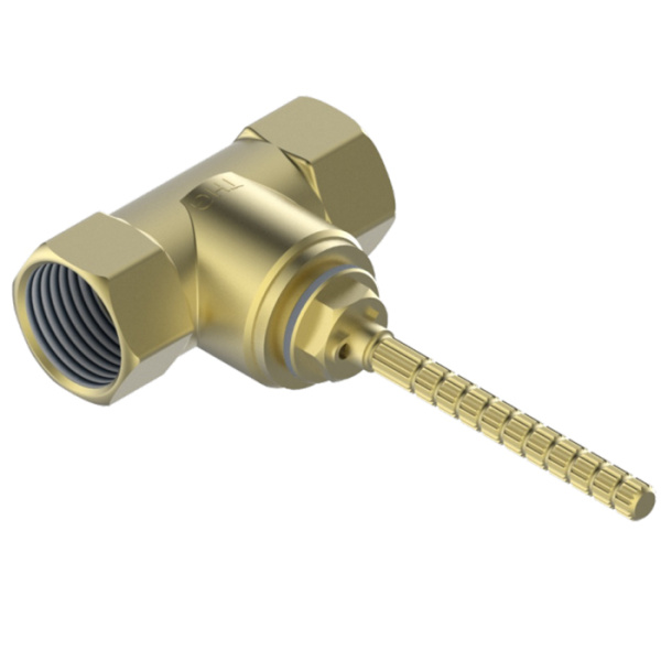 встраиваемая часть вентиля thg general items g00-a00-30/ca 1/2" на хол. воду, закр. влево, цвет: золото