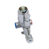 двухпозиционный смеситель для ванны belbagno arlie arl-bdm-crm