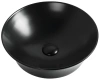 Раковина накладная 42 см Aquanet Smart-1-MB 00273686, черный матовый