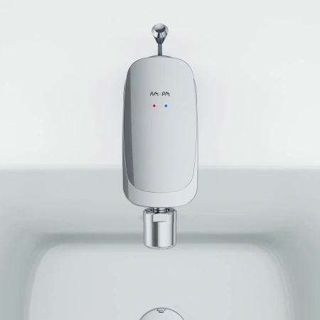 смеситель am.pm spirit 2.1 f71a83100 для биде, с донным клапаном, хром