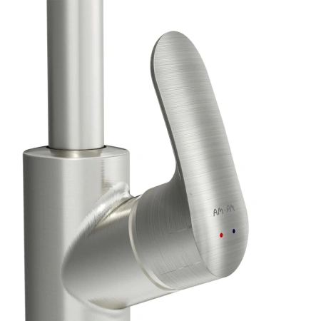 смеситель для кухни с фильтром am.pm like f8007t11, цвет сатин