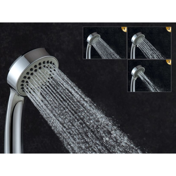 смеситель для ванны с душем d&k eucharius rhein da1373301 универсальный