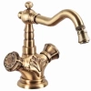 Смеситель Bronze de Luxe Royal 10217 для биде, без донного клапана, бронза