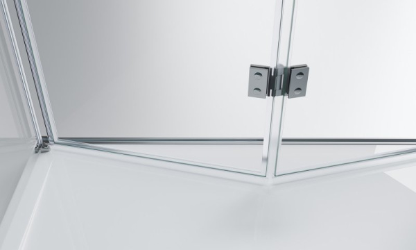 душевой уголок belbagno albano 90х90 albano-as-1-90-c-cr профиль хром стекло прозрачное