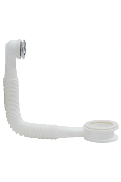 слив-перелив для раковины aquanet 312686 24 мм, хром, без гидрозатвора